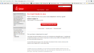 Site download do Java